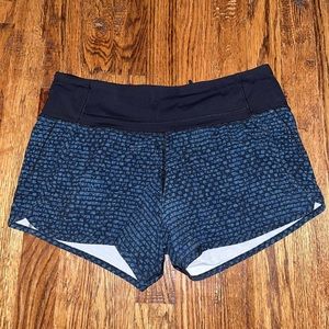 Lulu running shorts